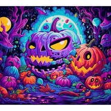 Load image into Gallery viewer, Diamond Colorful Pumpkin Halloween Demon - 35x40cm
