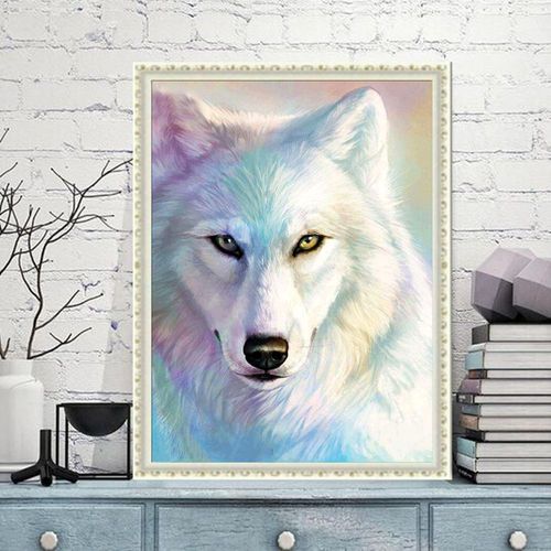 Snow Wolf Diy Diamond Painting Kits