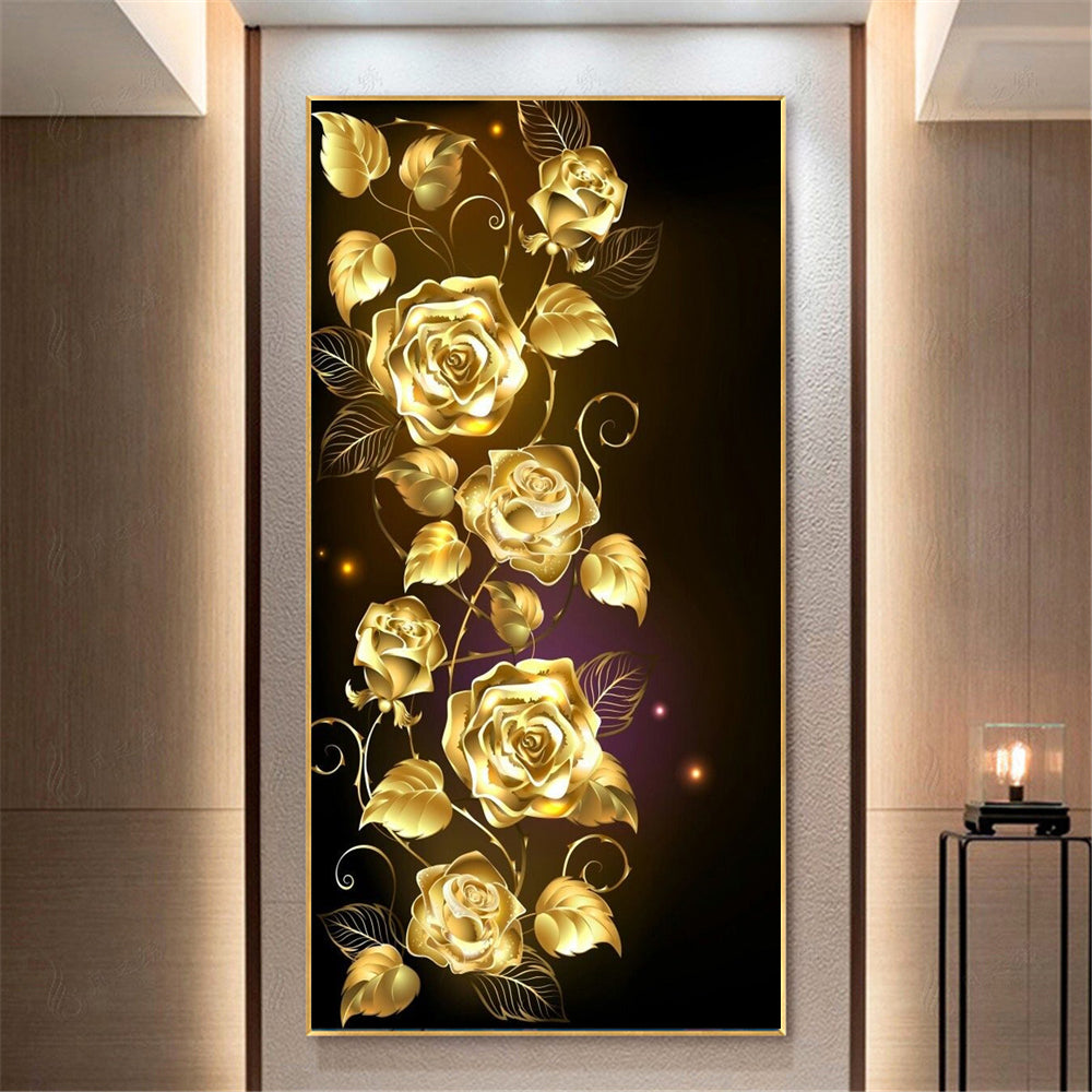 5D Diamond Painting New Arrivals Flower Full Round Drill