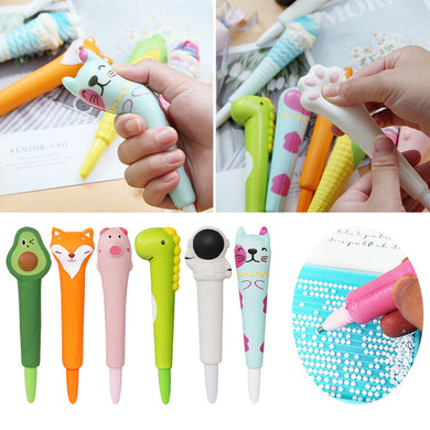 Stress Reliever Point Drill Pen DIY Embroidery Craft Tool Kits
